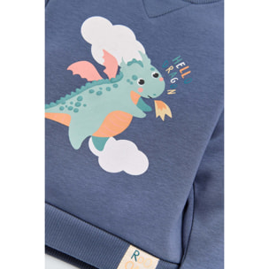 Felpa e jogger per neonato Dragon Tale