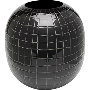 Vase Mesh noir 26cm Kare Design