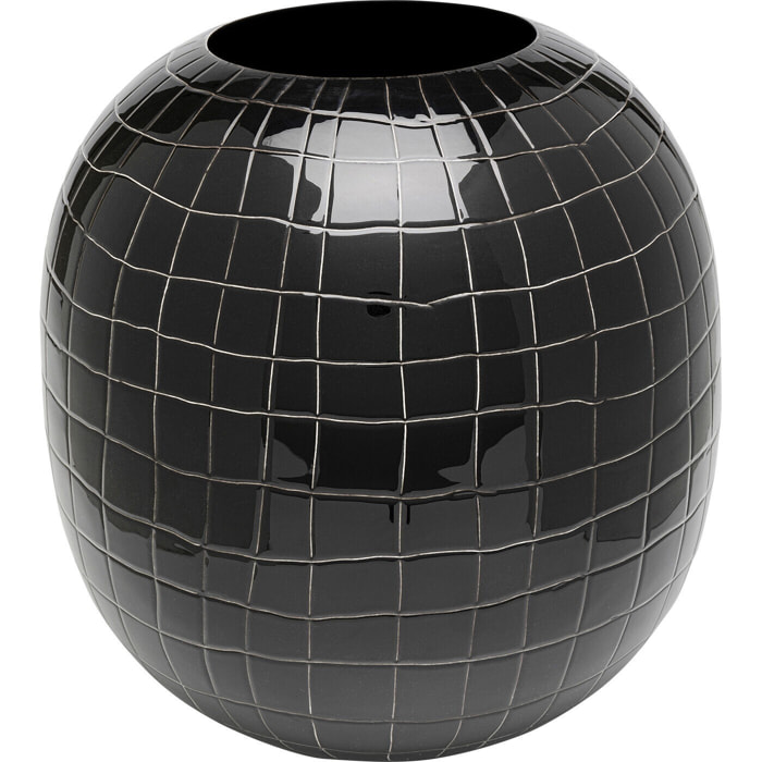 Vase Mesh noir 26cm Kare Design