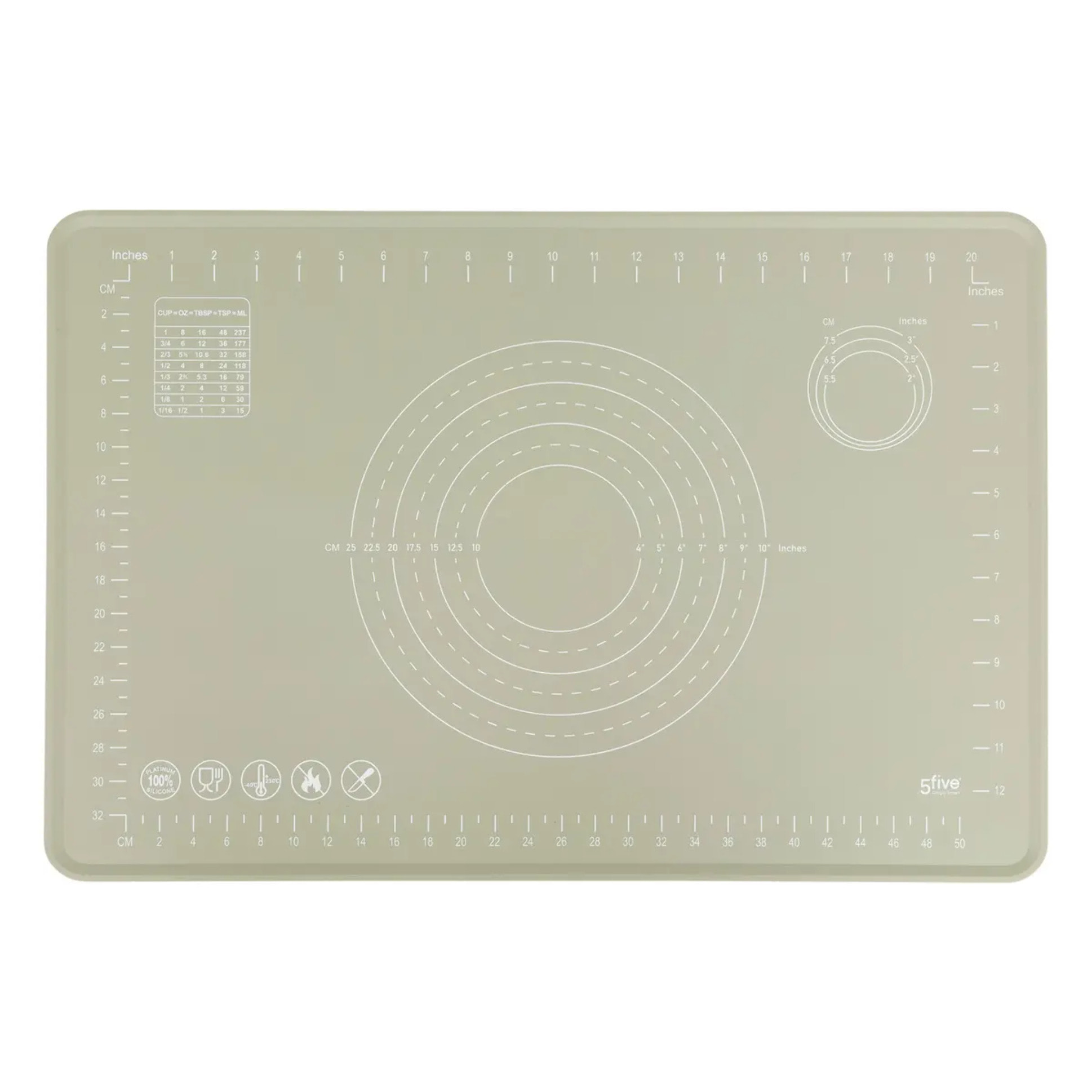 Tapis de préparation en siliconne L40cm