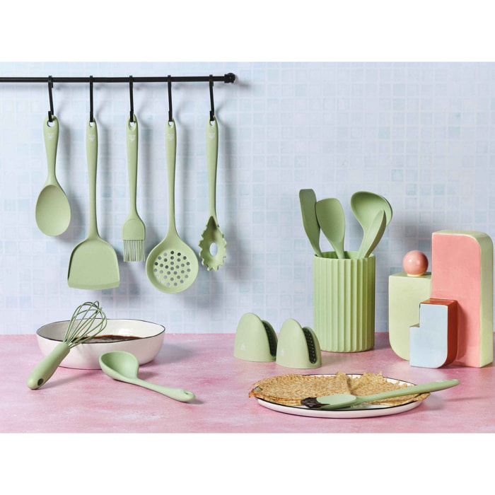 Set d'ustensiles de cuisine en silicone IVAR - 15 pièces