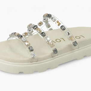 SANDALIAS BLANCAS HOL5385