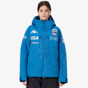 Kappa - Giacche Donna Blu - 6Cento 604C Us