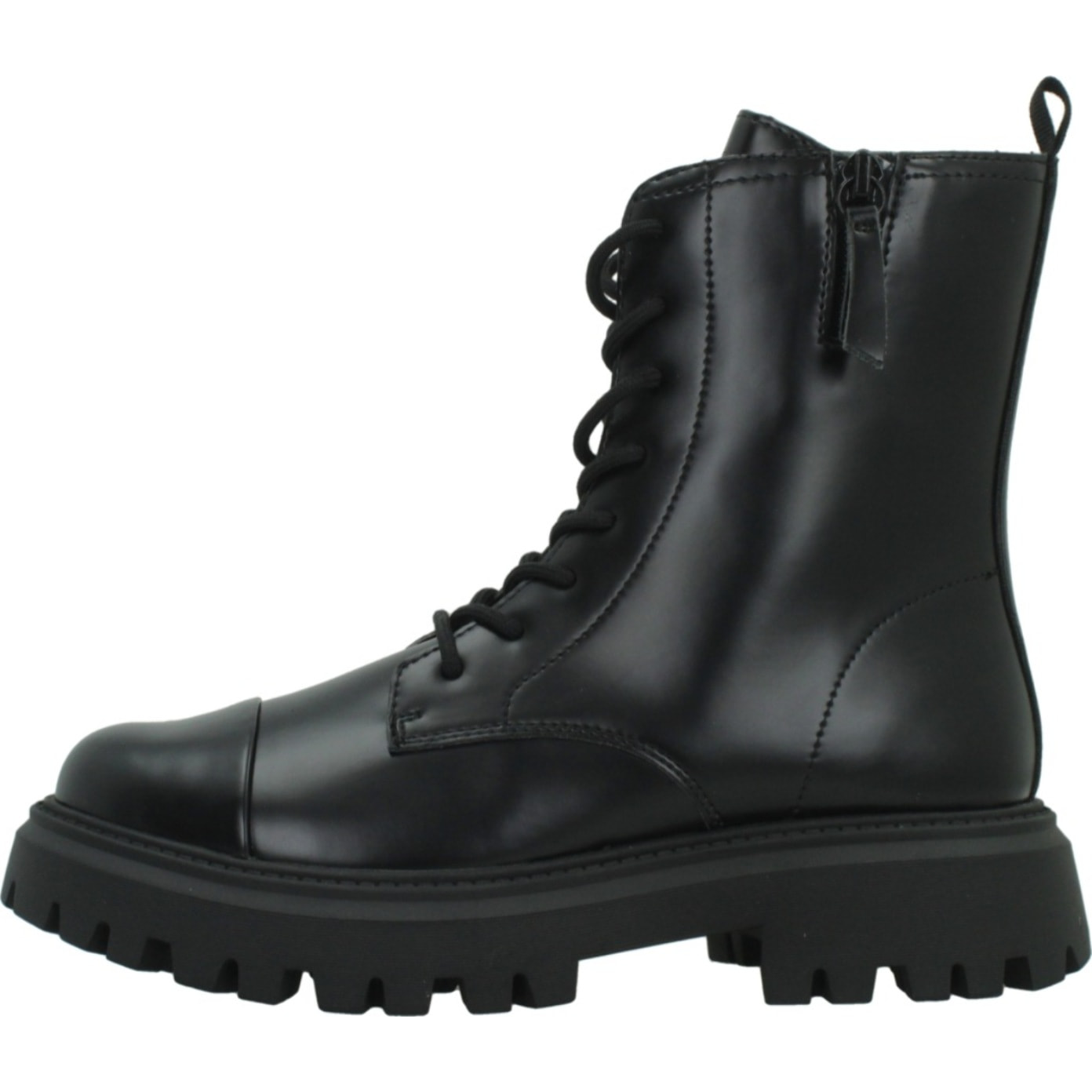 Zapatillas Niña de la marca GEOX  modelo J66M6A 000CN J MAQUINNENS NEGRO