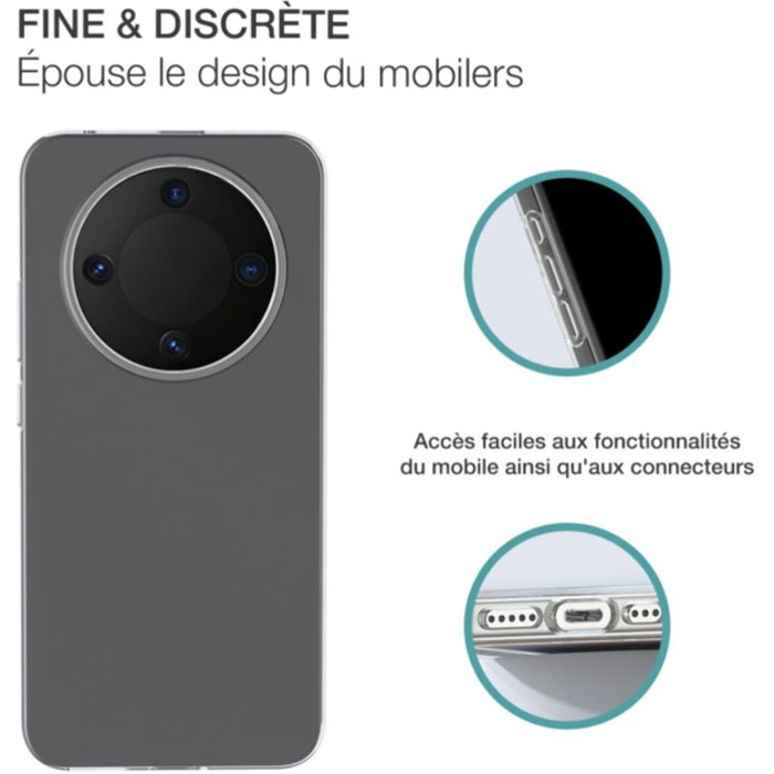 Coque BIGBEN Honor Magic 8 Lite transparente