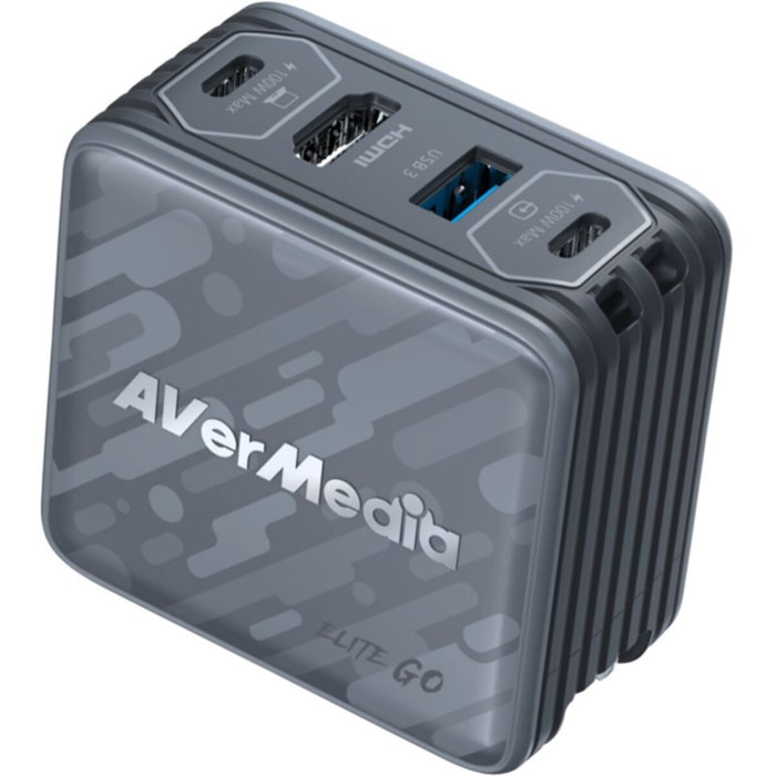 Chargeur console de jeux AVERMEDIA Core Elite Go Noir