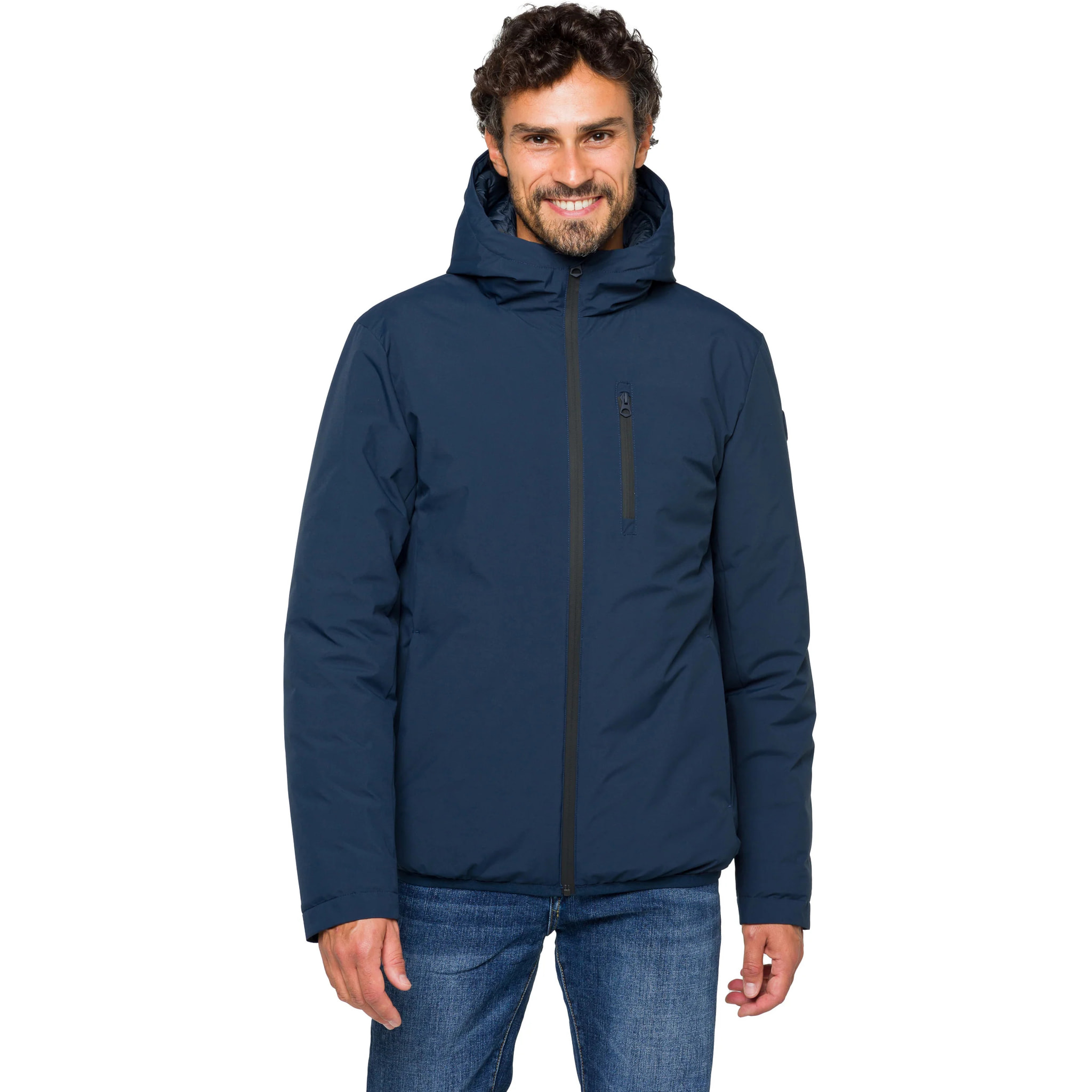 Chaqueta HAVELOK acolchada impermeable azul
