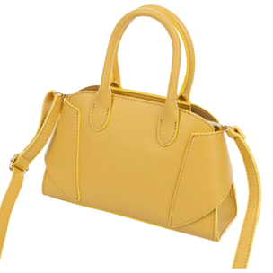 Bernalda Bolso tote pequeño Mujer. Piel auténtica Dollaro.