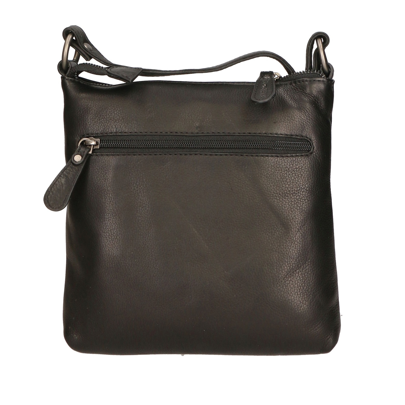 Borsa a tracolla da uomo - Modello False - Vera pelle RFID - 22.0 x 23.0 x 5.0 cm
