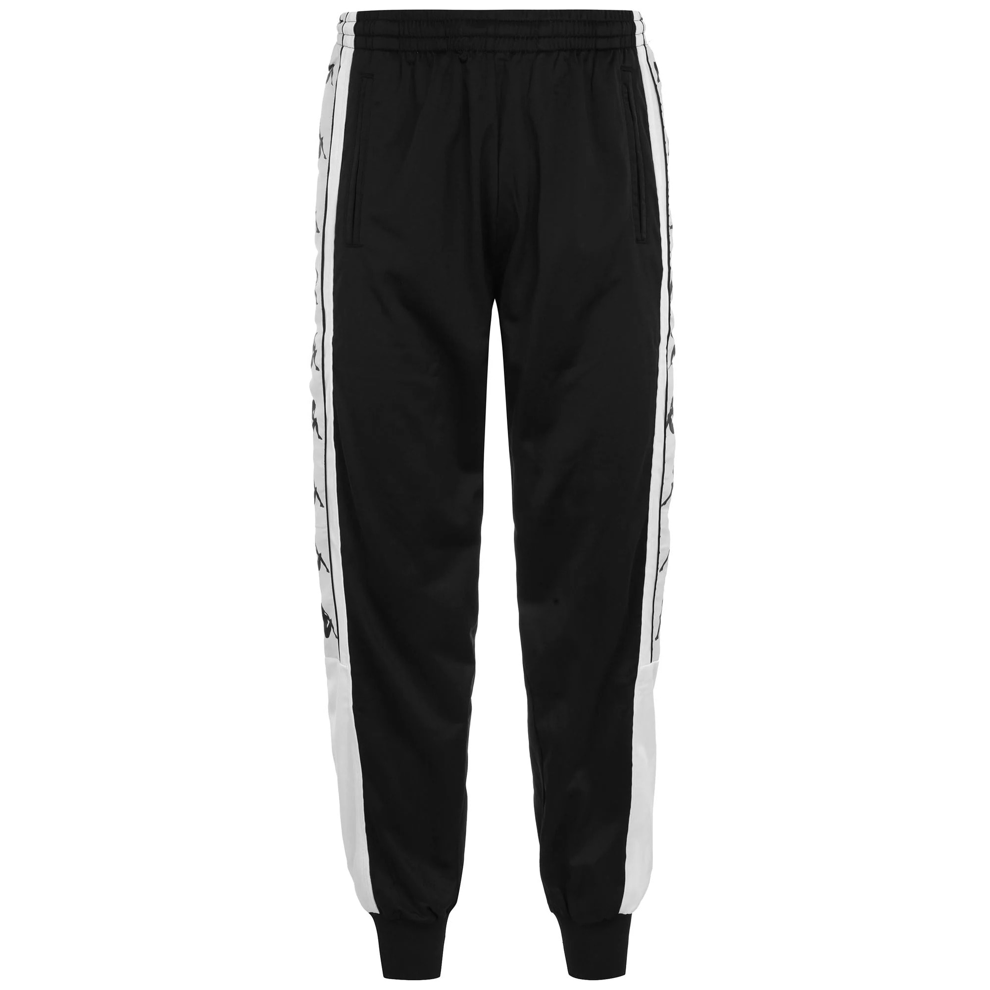 Kappa Pantaloni SPORT TROUSERS 222 BANDA 10 ALENZ Nero