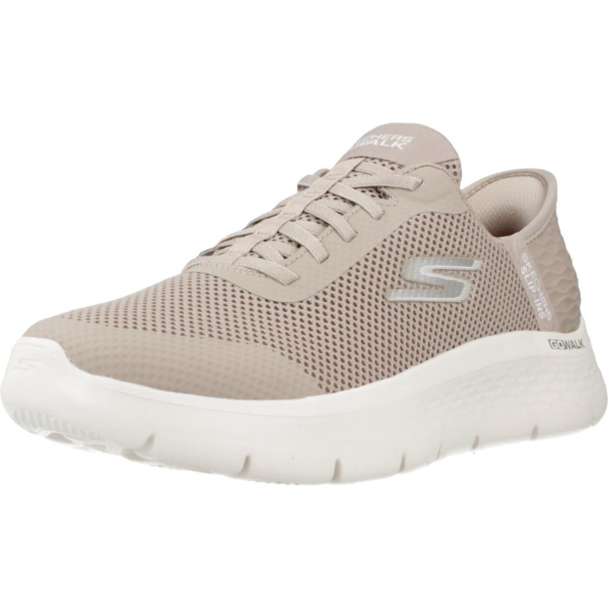 Sneakers De  Mujer Go Walk Flex Grand Entry Marron