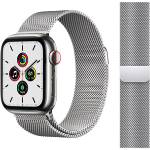 Bracelet ADEQWAT Apple Watch Acier 38/40/41 mm