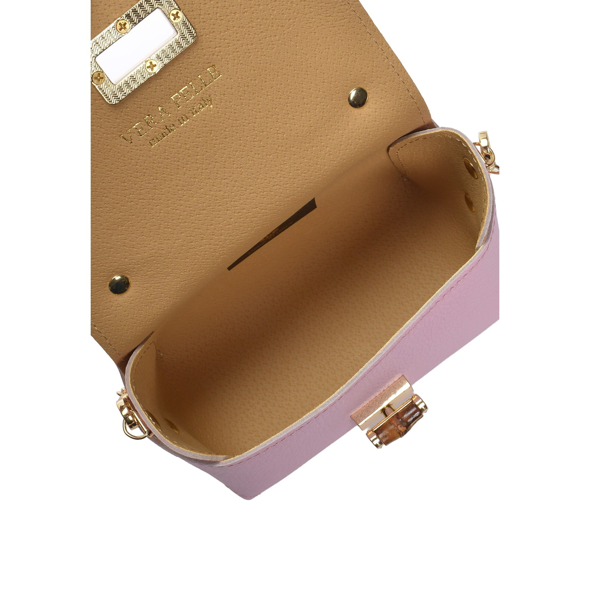 Borsa a spalla Anna Luchini Rosa