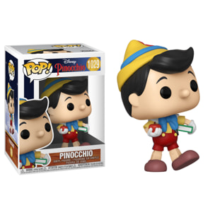 Pinocchio Disney Funko POP Animazione Vinile Figura Pinocchio va a Scuola 9 cm