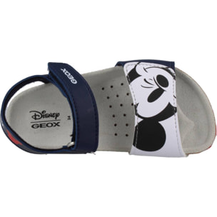 Sandalias Niño de la marca GEOX  modelo B SANDAL CHALKI BOY BLANCO