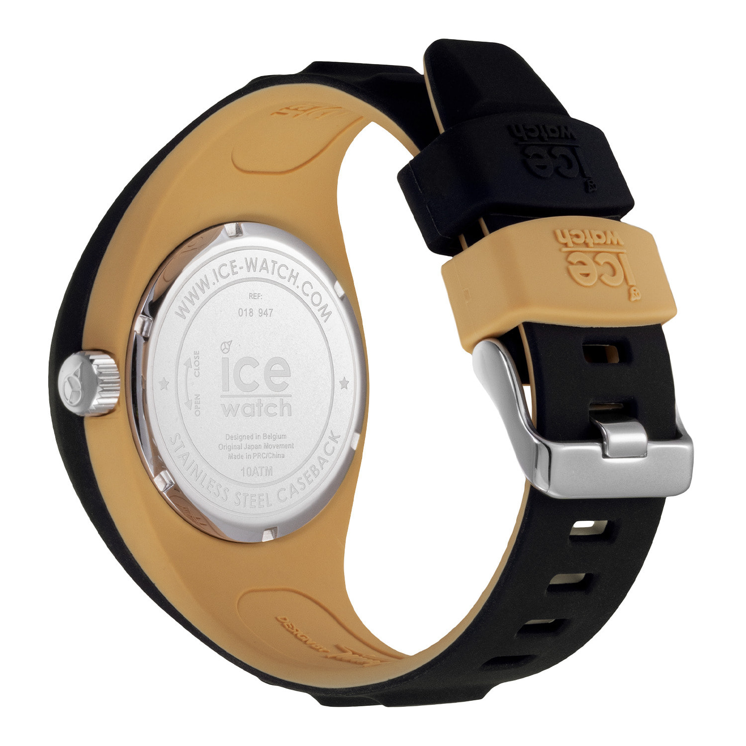 Reloj Ice IC018947 Hombre Analogico Cuarzo con Correa de Silicona