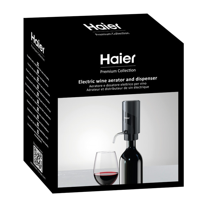 HAIER Aeratore e Dosatore elettrico per vino