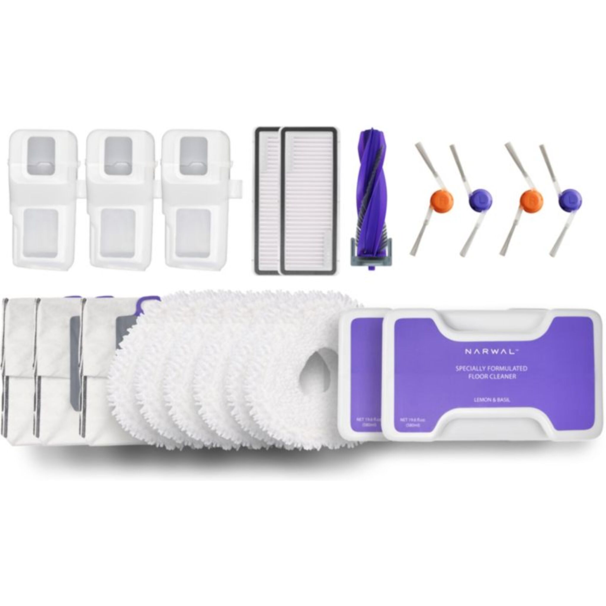 Kit accessoires NARWAL Entretien brosses filtres Freo Z Ultra Z10