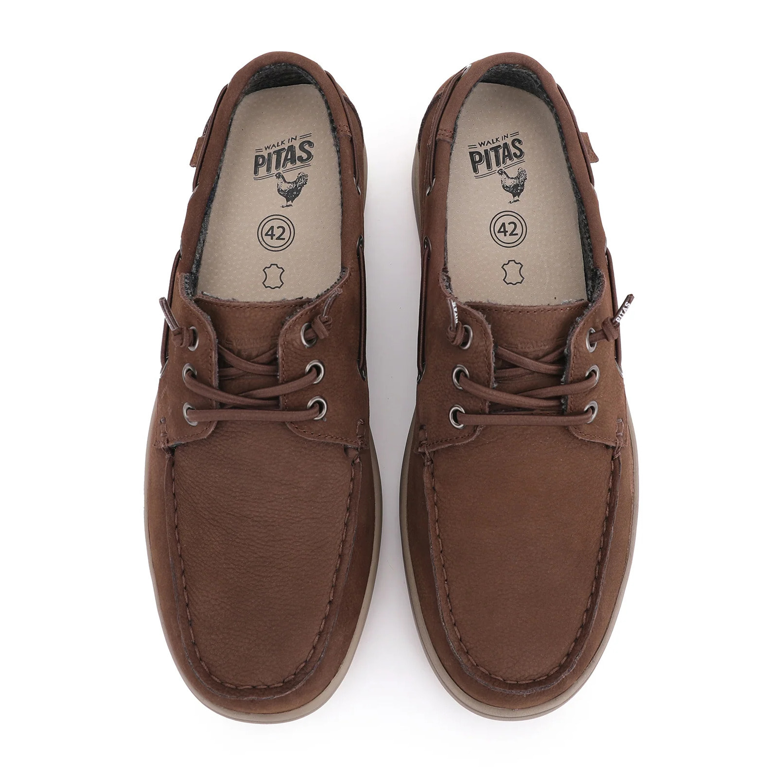 Nautico Daiki Leather Marron