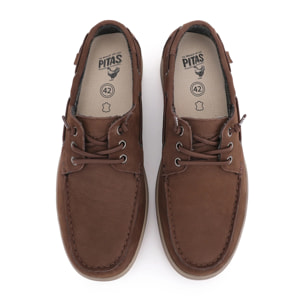 Nautico Daiki Leather Marron