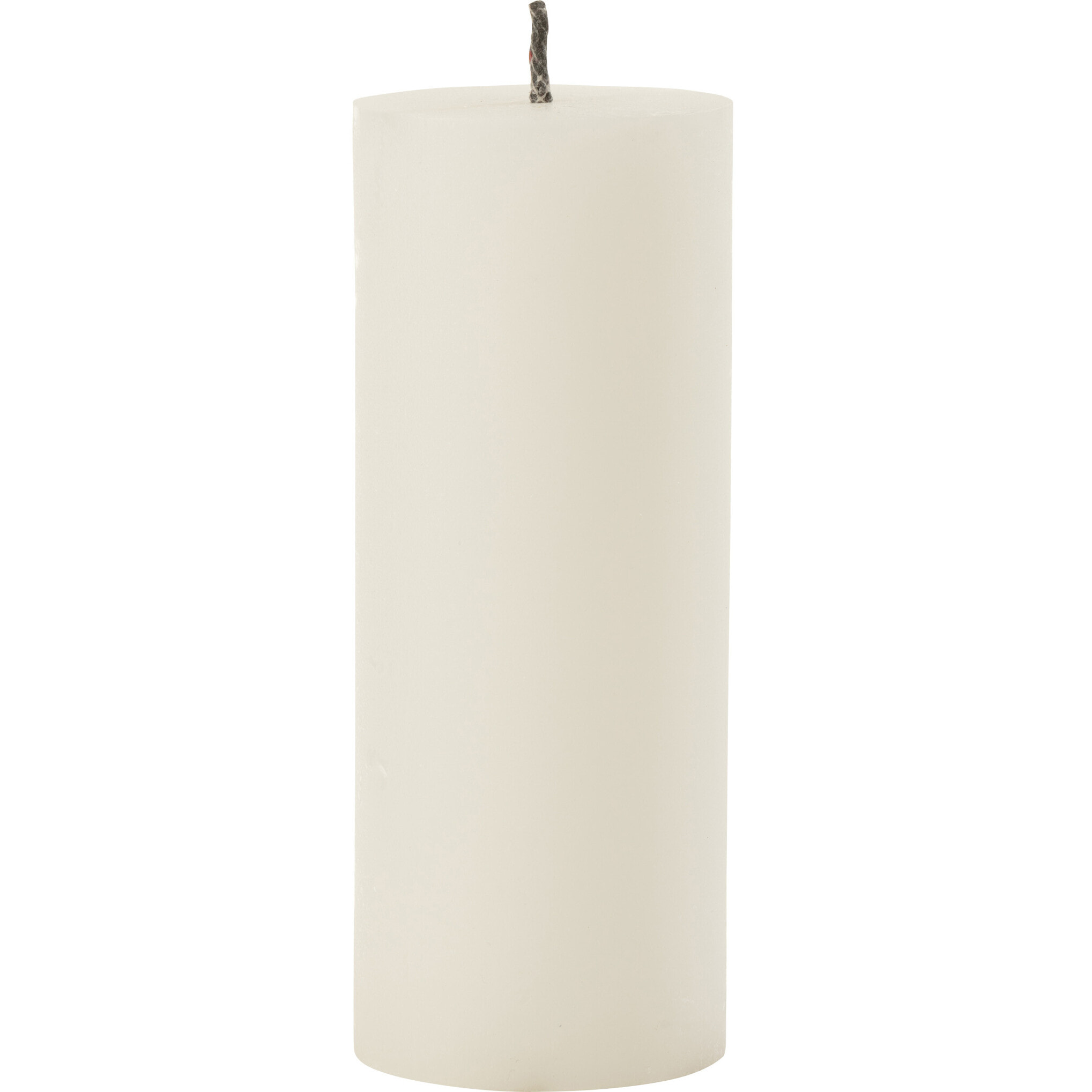 J-Line bougie exterieure Pilier - paraffine - blanc - large - 45H