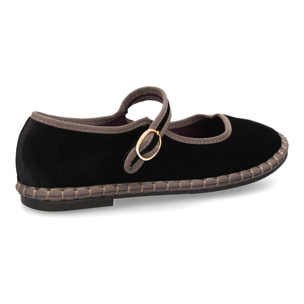 Bailarina con estampado liso para mujer.