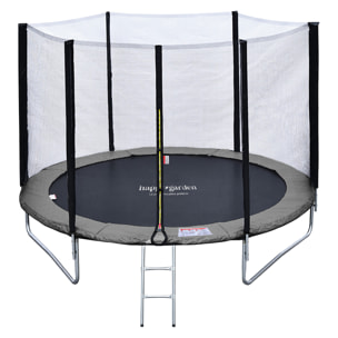Trampoline réversible avec accessoires -