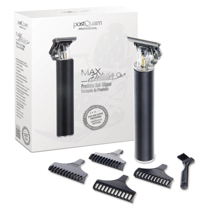 Tondeuse À Cheveux De Précision Max Detailer - Noir - 5 W - 15,4X5,8X19,1 Cm