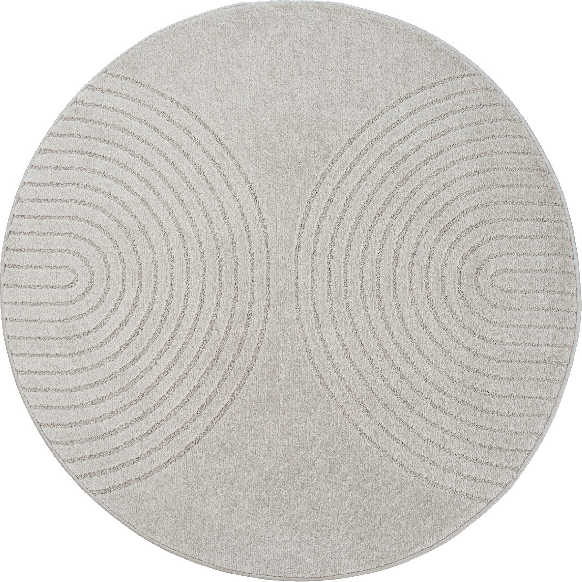 Tapis rond JOKO Tapis doux en relief