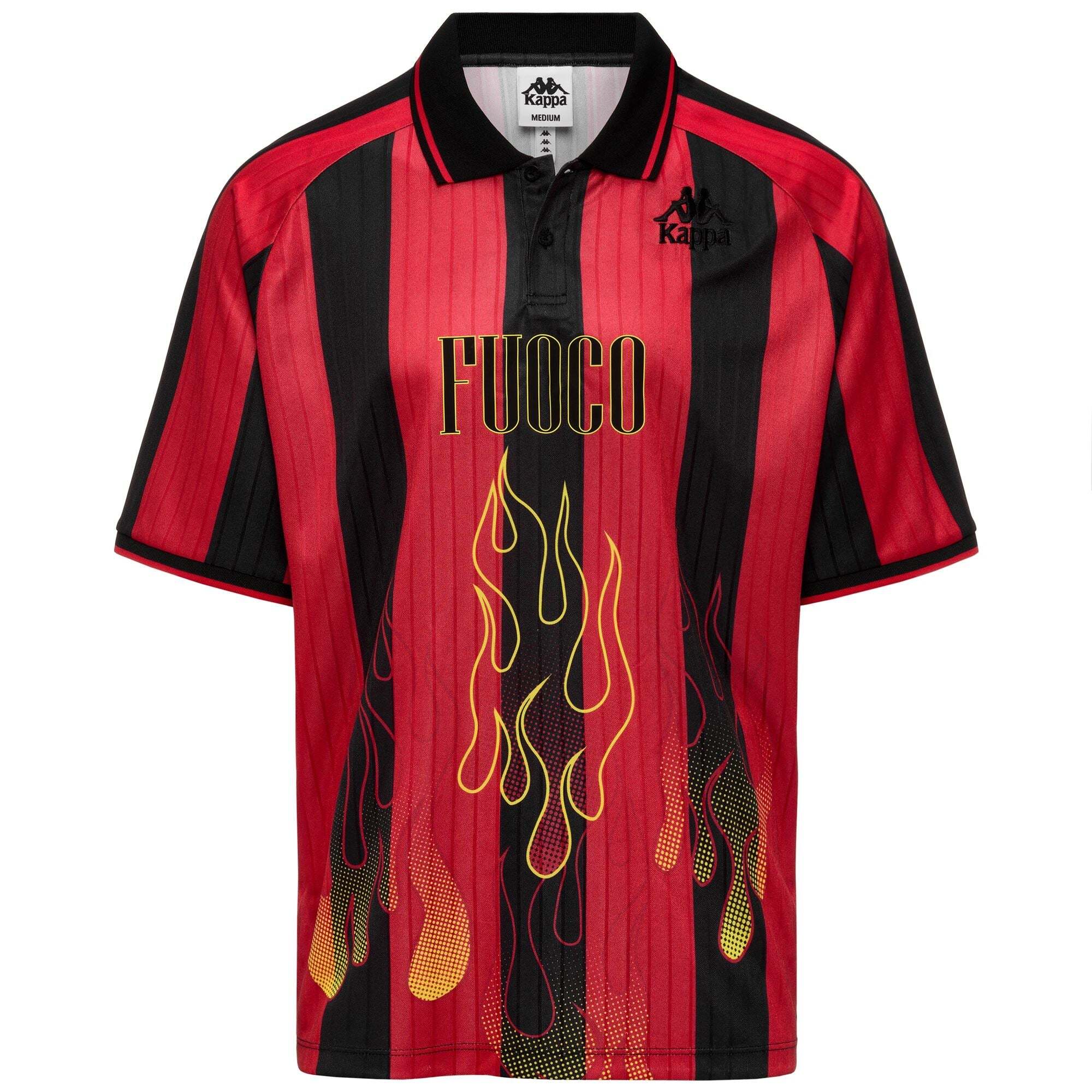 Kappa - Camisetas de juego Hombre Negro - Authentic Winston