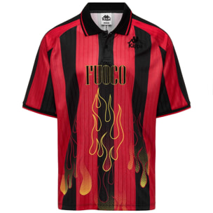 Kappa - Camisetas de juego Hombre Negro - Authentic Winston