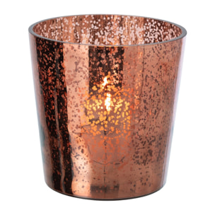 J-Line chandelier - verre - marron - medium