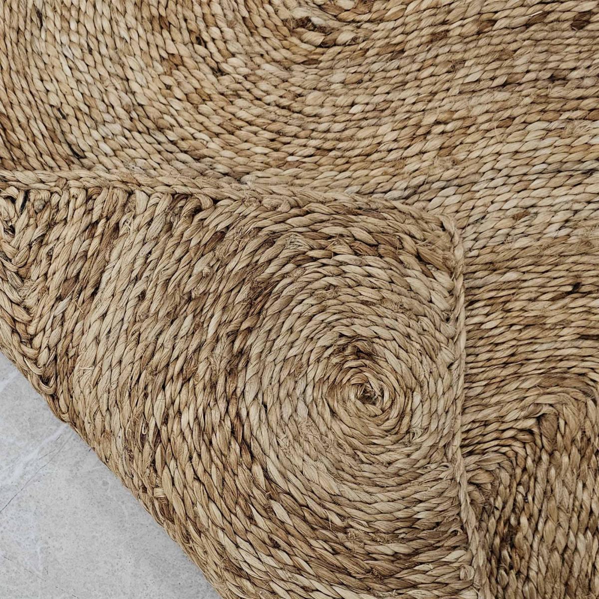 Tapis salon Motif Rond, Structure Relief, BAGI, Confort