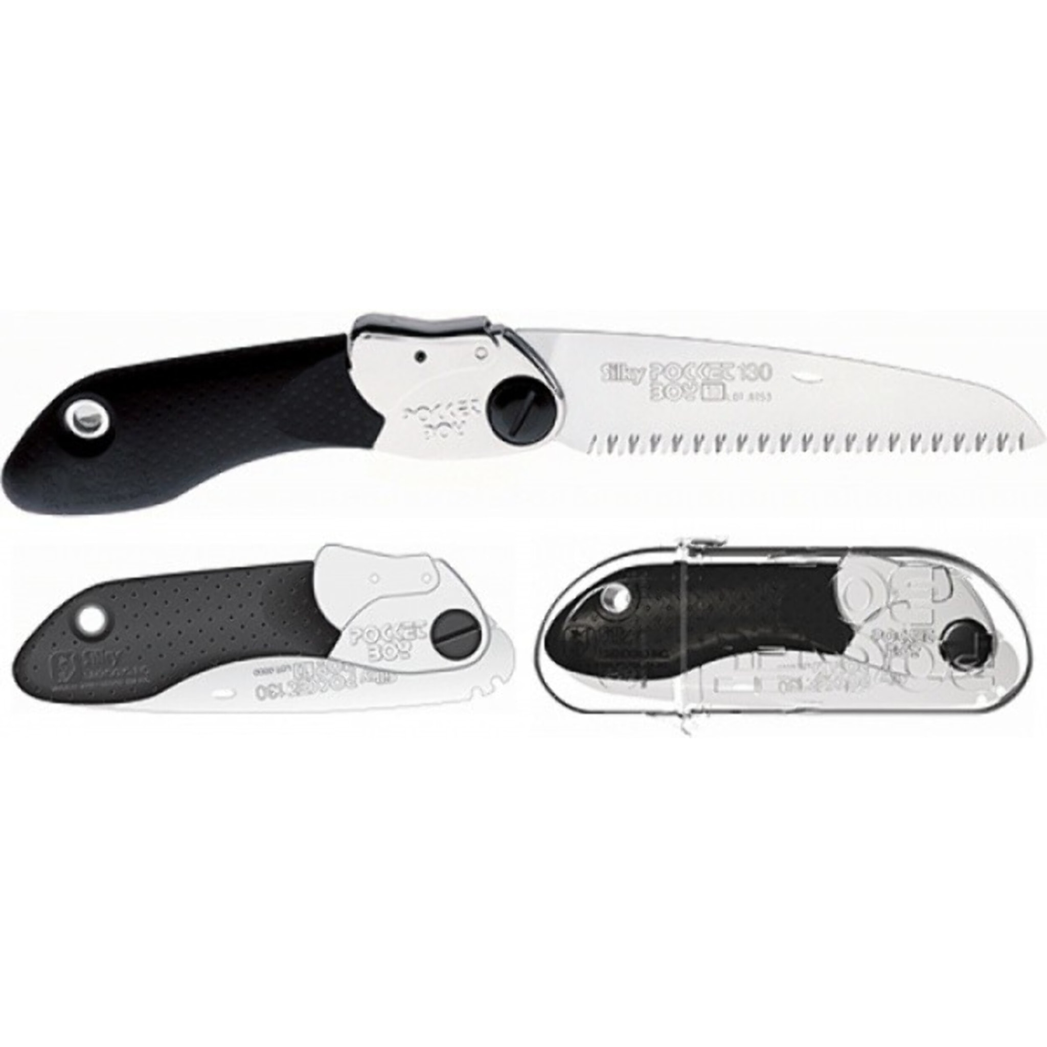 Scie d'élagage japon Pocketboy lame 170-10 pliante Kataba SILKY Noir dent large - KSI534017