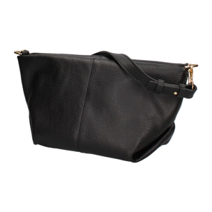 Borsa a spalla da donna In Vera pelle Made in Italy 30x15x12 cm