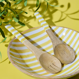 Couvert A Salade Manguier Dolce Vita Jaune