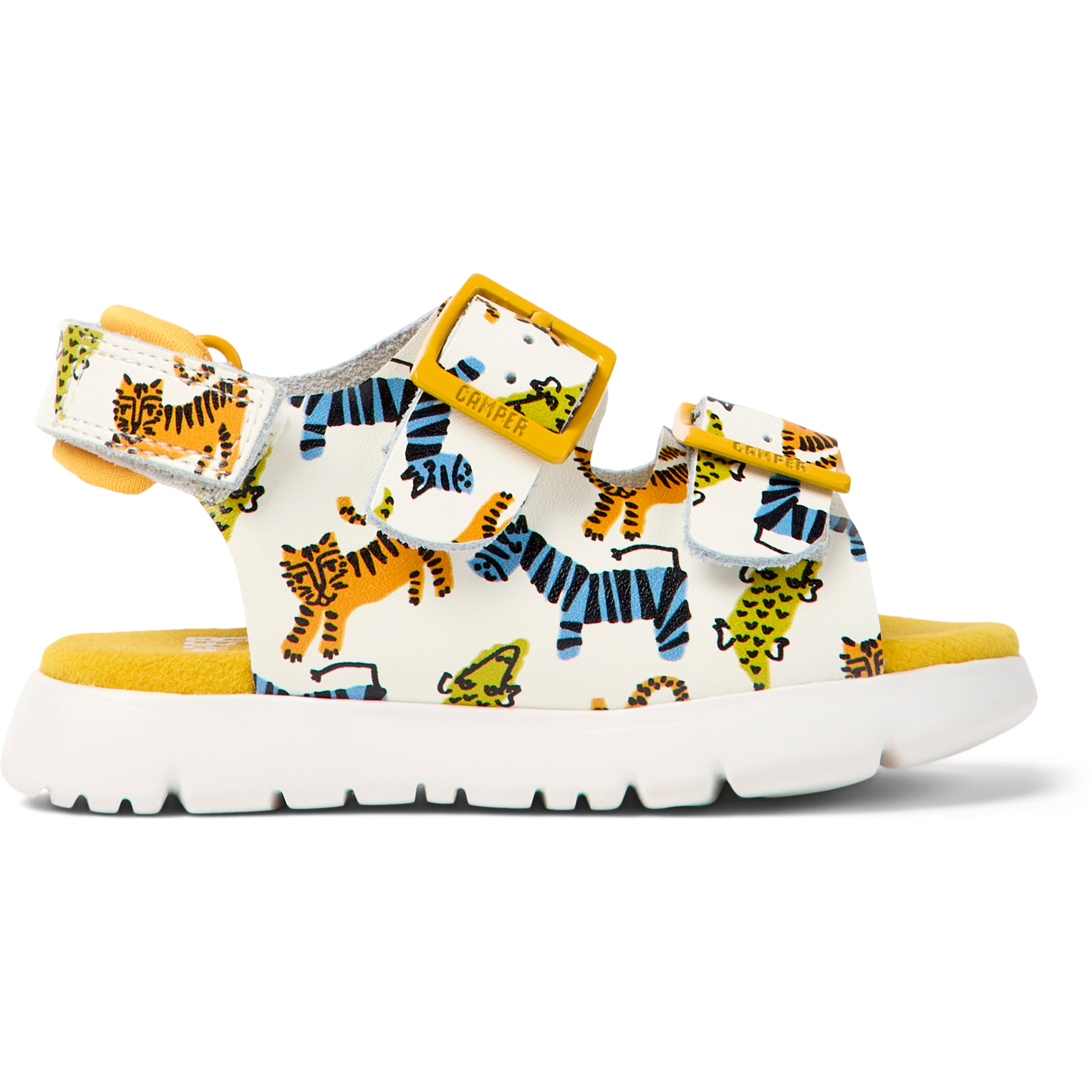 Sandalias - CAMPER Oruga - Multicolor - Cuero liso