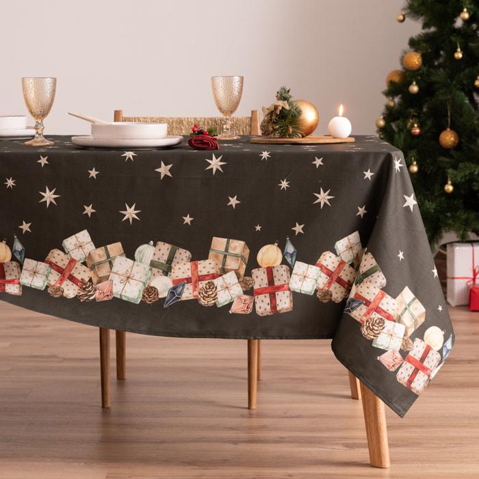 Mantel antimanchas EMBER VERDE