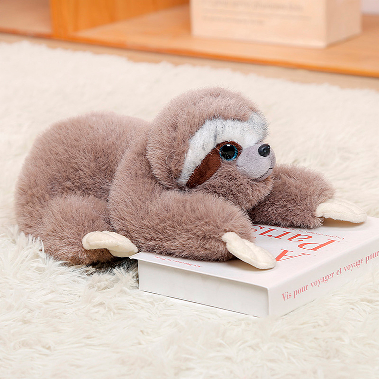 Peluche extra soft e soffice. Design pigro. 35 cm.