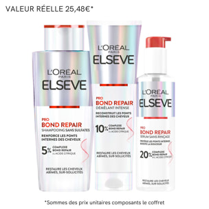 L'Oréal Paris Elseve Pro Bond Repair - La Routine Protectrice des Cheveux Abîmés