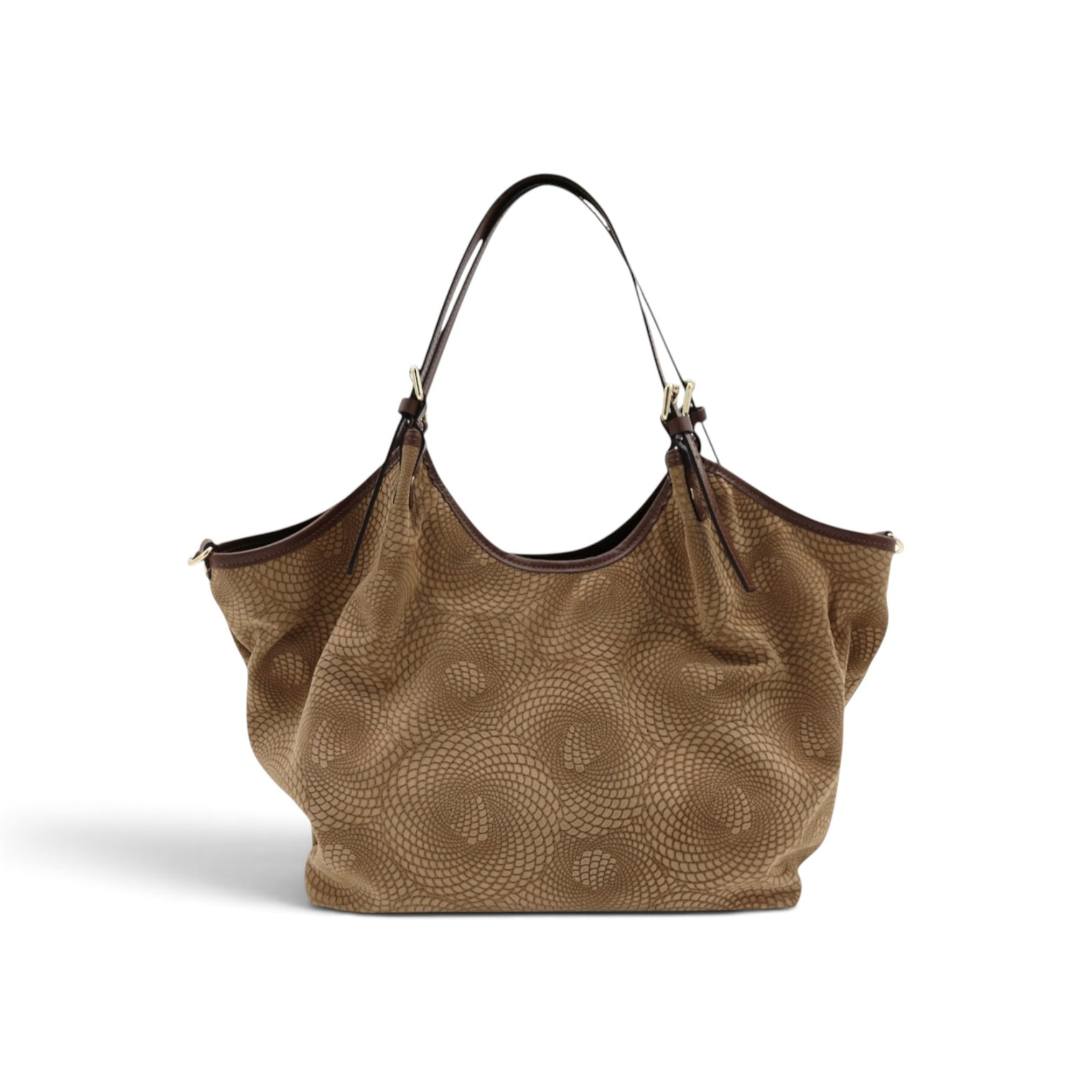 Borsa a Spalla Cheval Firenze Savanah Suede Taupe