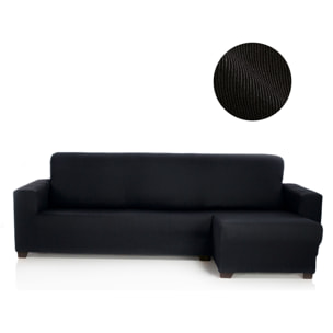 Funda ELÁSTICA para Chaise Longue derecha (visto de frente) brazo corto modelo MARCELA