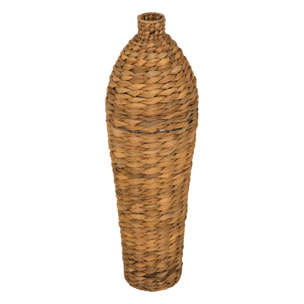 Vase "Percy" fibre végétale beige H58cm