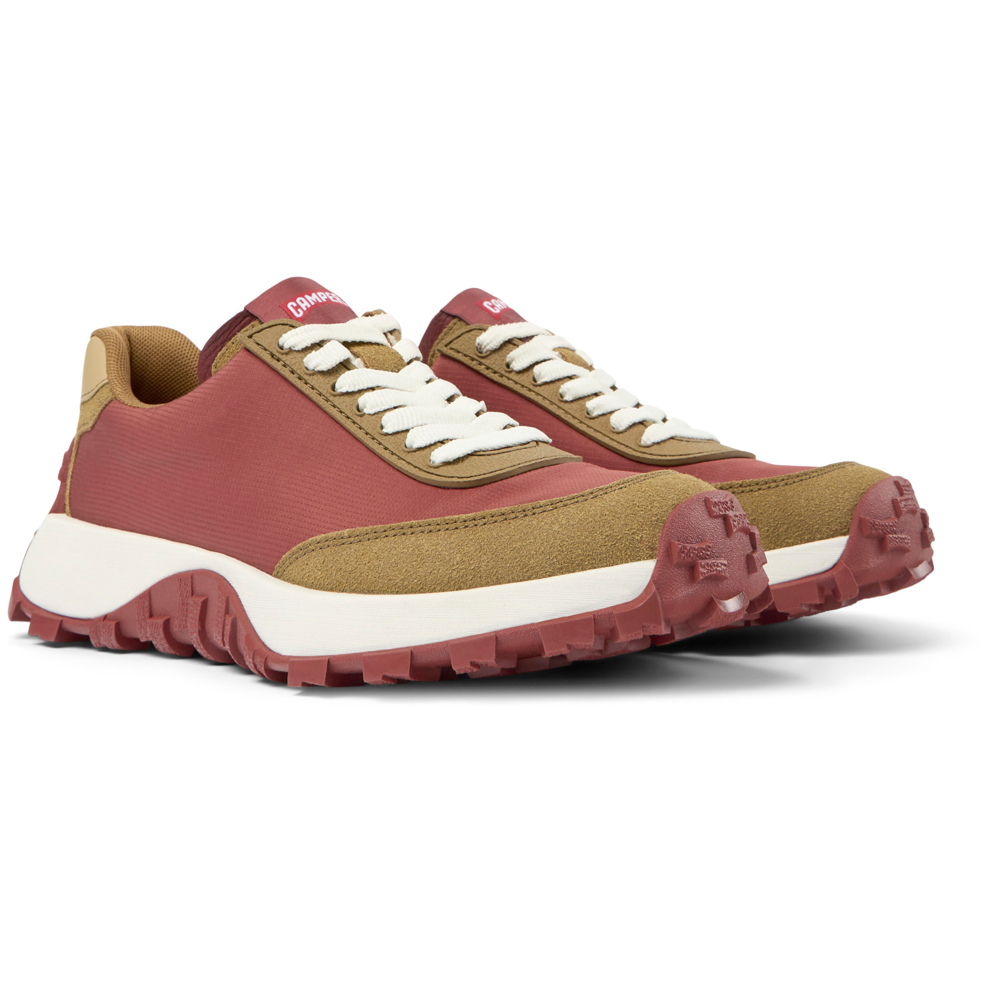 Zapatillas - CAMPER Drift Trail - Rojo - Textil técnico (poliéster reciclado)
