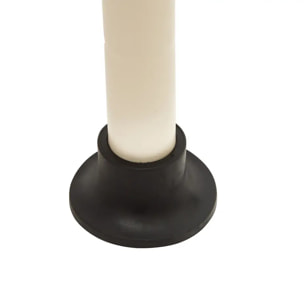 Étagère de douche télescopique Argileo angle 4 niveaux beige