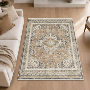 Tapis d'orient, motif oriental authentique, tissé, NOKA