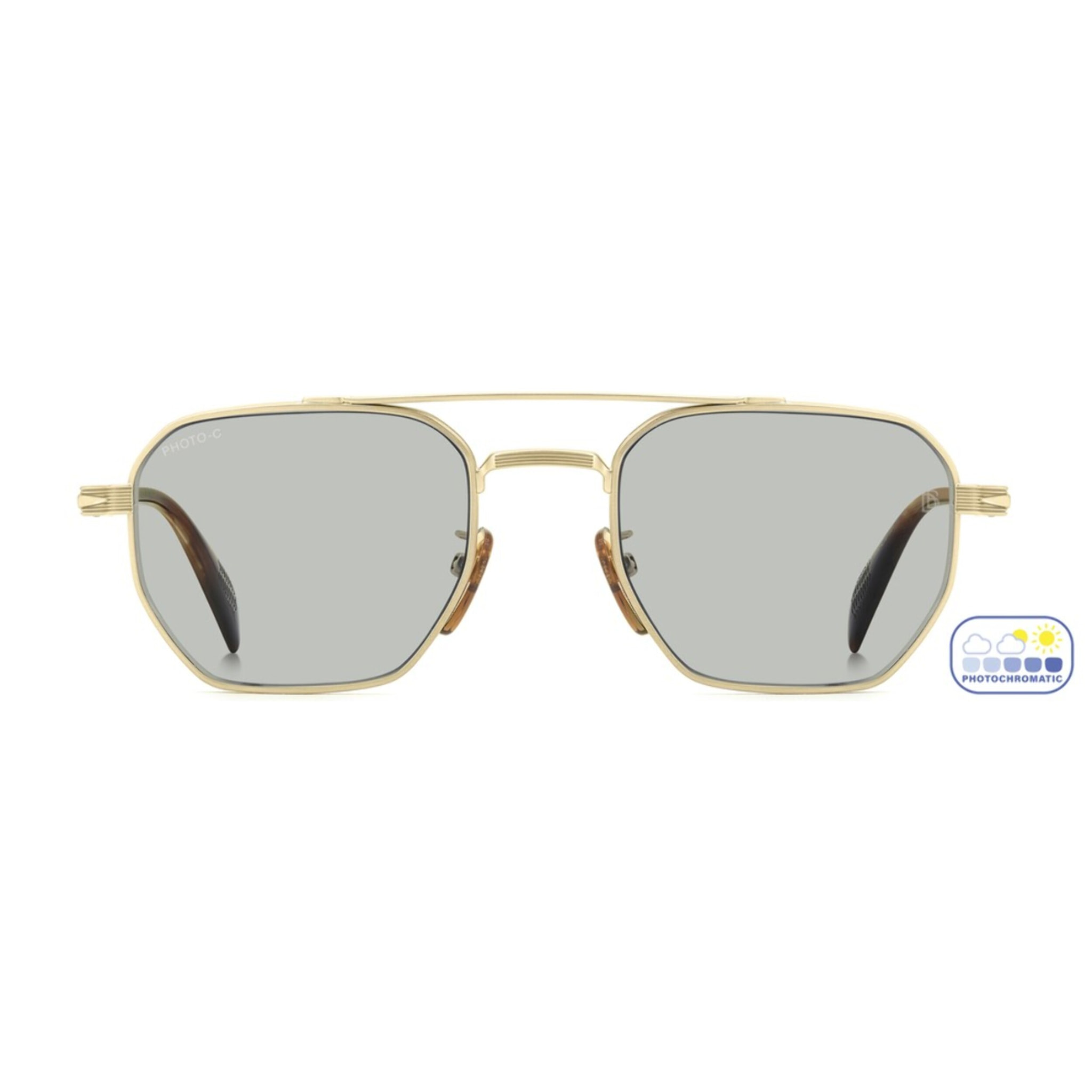 Gafas de Sol David Beckham DB 1229/S T5U Fotocromáticas de Metal Hombre 52 mm