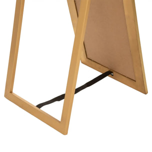 Miroir sur pied "Adèle" doré H160cm