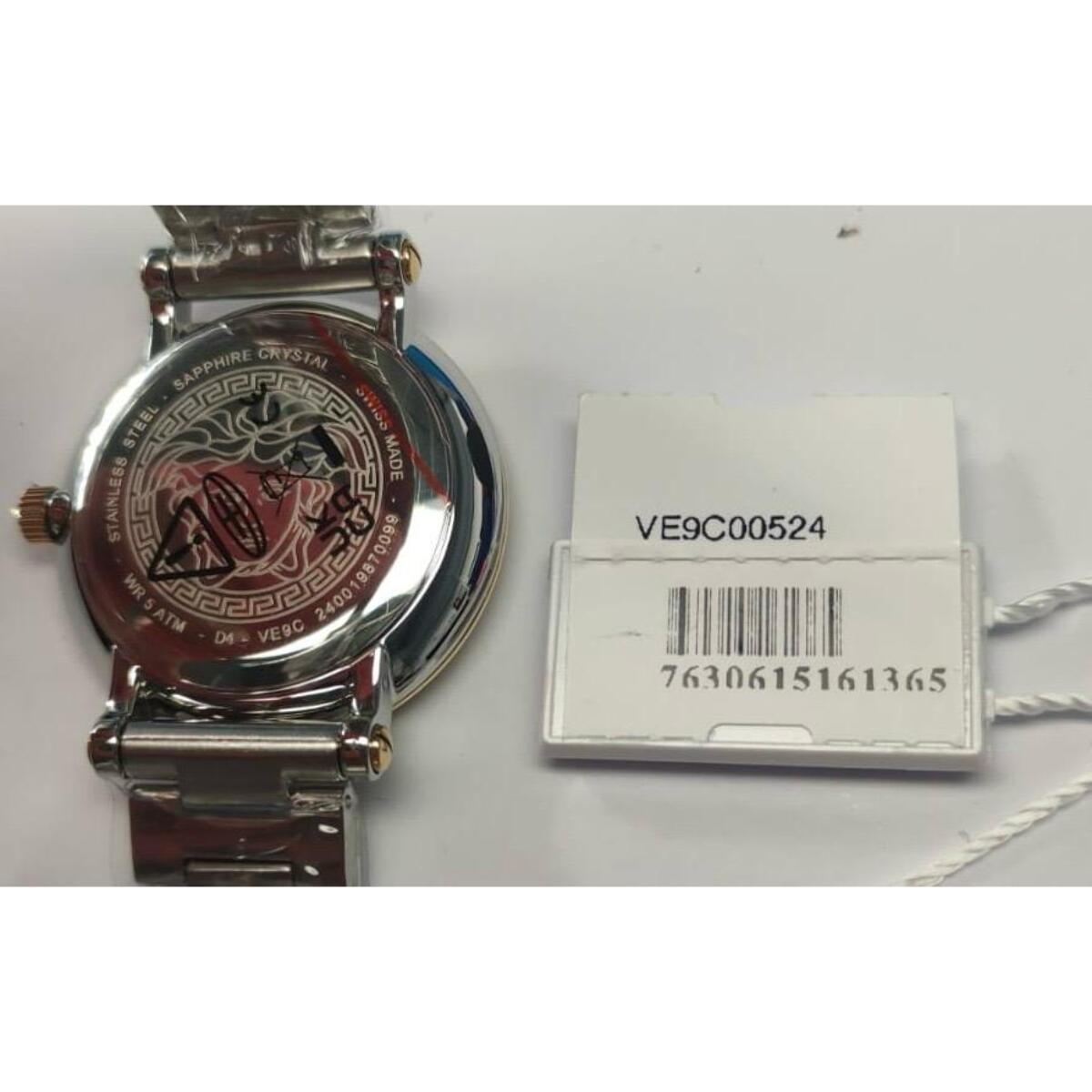 Versace Orologio Analogico Al Quarzo Greca Sphere
