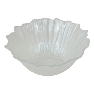 Coupelle en verre Fleur de rose